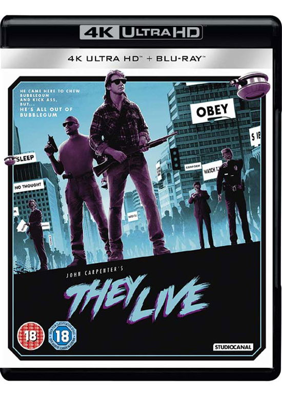 They Live - They Live - Movies - Studio Canal (Optimum) - 5055201841933 - March 18, 2019