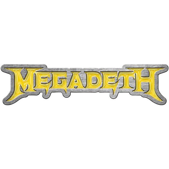 Cover for Megadeth · Megadeth Pin Badge: Logo (Enamel In-Fill) (Anstecker)