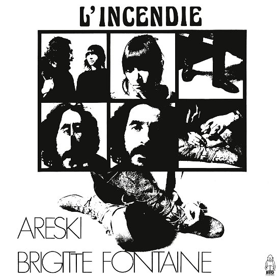 Cover for Areski &amp; Brigitte Fontaine · Lincendie (CD) (2022)