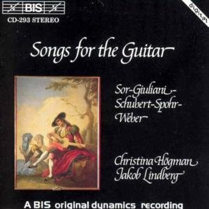 Songs for Guitar - Sor / Giuliani / Hogman / Lindberg - Muziek - Bis - 7318590002933 - 25 maart 1994