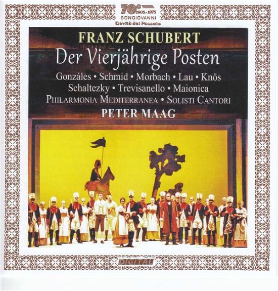 Schubert: Der Vierjahrige Posten - Various Artists - Musiikki - BONGIOVANNI - 8007068222933 - perjantai 7. kesäkuuta 2019