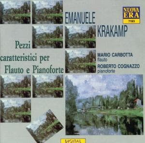 Cover for Carbotta Mario / Cognazzo Roberto · Pezzi Caratteristici Per Flauto E Pianoforte (CD) (1994)