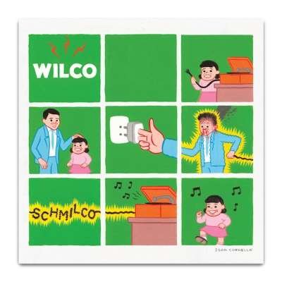 Cover for Wilco · Schmilco (LP) [White / Pink Mixed Vinyl edition] (2016)