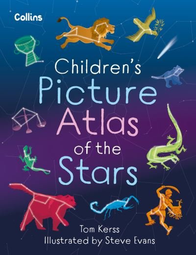 Cover for Tom Kerss · Children’s Picture Atlas of the Stars (Inbunden Bok) (2023)