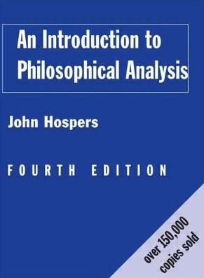 Cover for John Hospers · An Introduction to Philosophical Analysis (Pocketbok) (1997)