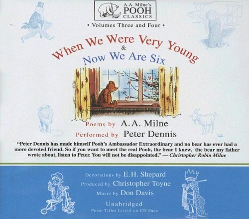 Cover for A. A. Milne · When We Were Very Young &amp; Now We Are Six (Poems and Verses from ''a.a. Milne's Pooh Classics'') (Audiobook (CD)) [Unabridged edition] (2005)