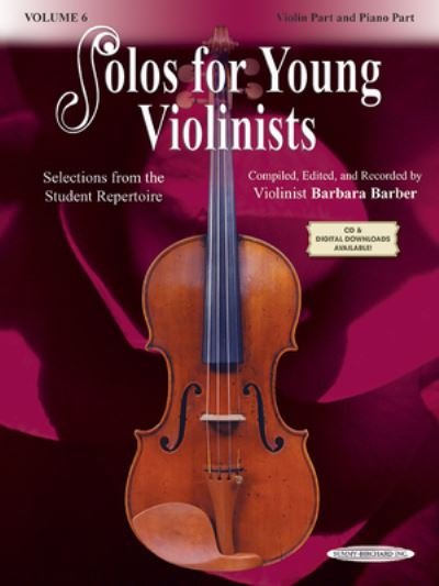 Cover for Suz Solos · Suzuki solos for young violinist 6 (Bog) (1997)