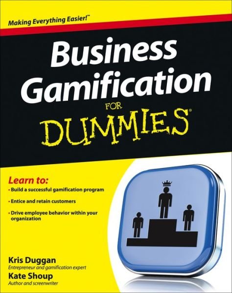 Cover for Duggan, Kris (Badgeville, Inc.) · Business Gamification For Dummies (Pocketbok) (2013)