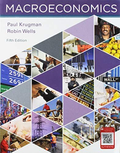 Cover for Paul Krugman · Macroeconomics 5e &amp; SaplingPlus for Macroeconomics 5e (Pocketbok) (2017)