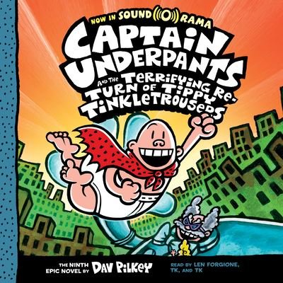 Cover for Dav Pilkey · Captain Underpants and the Terrifying Return of Tippy Tinkletrousers (CD) (2021)