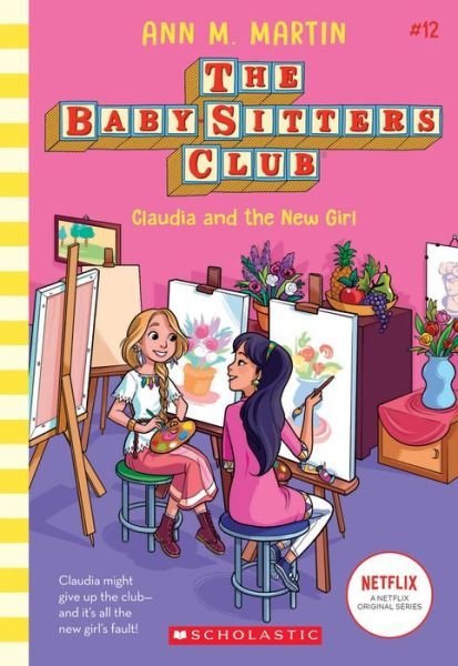 Cover for Ann M. Martin · The Babysitters Club #12: Claudia and the New Girl (b&amp;w) - Babysitters Club B&amp;W (Paperback Book) (2024)