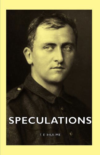 Cover for T. E Hulme · Speculations (Paperback Book) (2007)