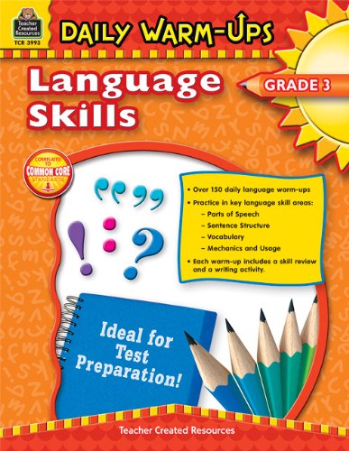 Cover for Mary Rosenberg · Daily Warm-ups: Language Skills Grade 3 (Paperback Book) (2009)