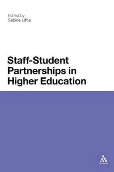 Cover for Sabine Little · Staff-student Partnerships in Higher Education (Paperback Book) (2012)