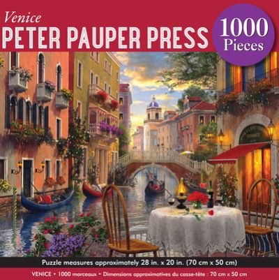 Cover for Inc Peter Pauper Press · Venice Jigsaw Puzzle (N/A) (2020)