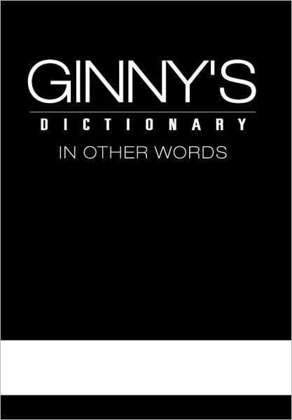 Cover for Ginny · Ginny's Dictionary in Other Words (Hardcover Book)