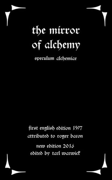 Cover for Roger Bacon · The Mirror of Alchemy (Paperback Book) (2016)