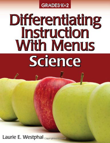 Cover for Laurie E. Westphal · Differentiating Instruction With Menus: Science (Grades K-2) (Paperback Book) [1st edition] (2010)