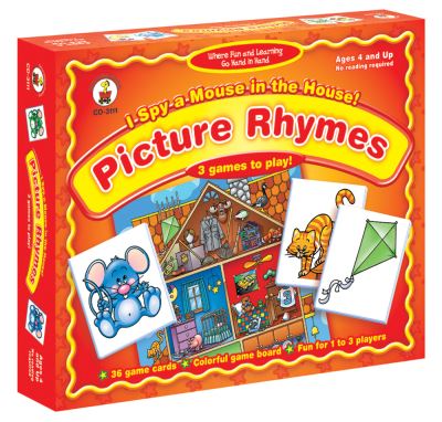 I Spy a Mouse in the House! Picture Rhymes Board Game - Carson-Dellosa Publishing - Board game - Carson Dellosa Education - 9781609960933 - 2003