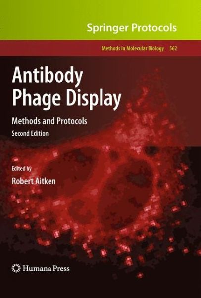 Cover for Robert Aitken · Antibody Phage Display: Methods and Protocols - Methods in Molecular Biology (Pocketbok) [Softcover reprint of hardcover 2nd ed. 2009 edition] (2011)