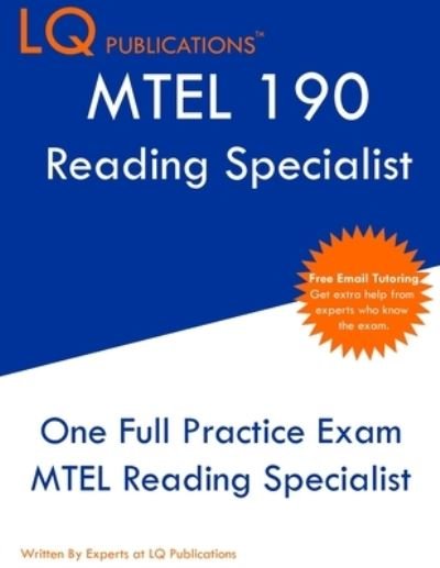 Cover for Lq Publications · MTEL Reading Specialist (Pocketbok) (2021)