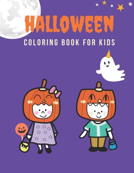 Cover for Heartmade Press · Halloween Coloring Book for Kids (Paperback Book) (2019)