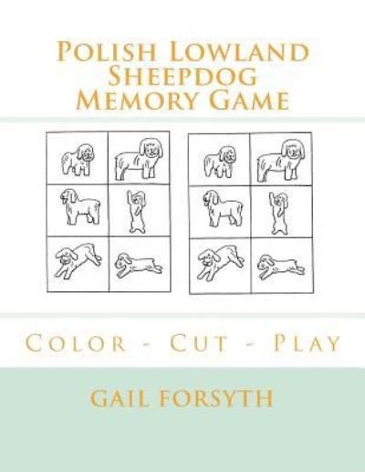 Cover for Gail Forsyth · Polish Lowland Sheepdog Memory Game (Pocketbok) (2018)