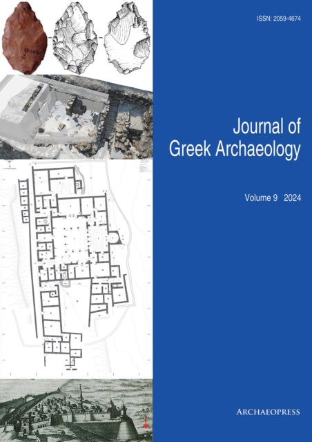 Cover for Journal of Greek Archaeology Volume 9 2024 - Journal of Greek Archaeology (Paperback Book) (2024)