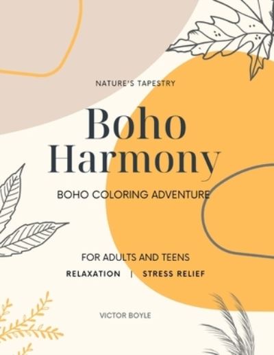 Cover for Victor Boyle · Boho Harmony (Book) (2023)