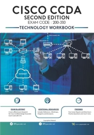Cover for Ip Specialist · CCDA Cisco Certified Design Associate Technology Workbook (Taschenbuch) (2017)