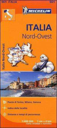 Cover for Michelin · Italy Northwest - Michelin Regional Map 561: Map (Kort) (2013)