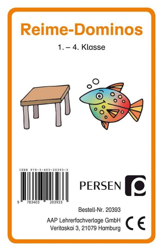Cover for Wehren · Reime-Domino,Kartenspiel (Bog)