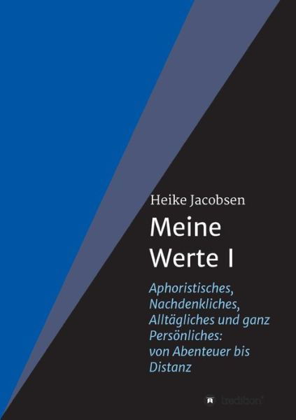 Cover for Jacobsen · Meine Werte I (Book) (2017)