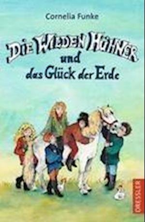 Cover for Cornelia Funke · Die Wilden Hühner 4. Die Wilden Hühner und das Glück der Erde (Buch) (2023)