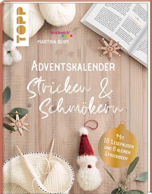 Cover for Martina Behm · Adventskalender Stricken und Schmökern (Book) (2022)