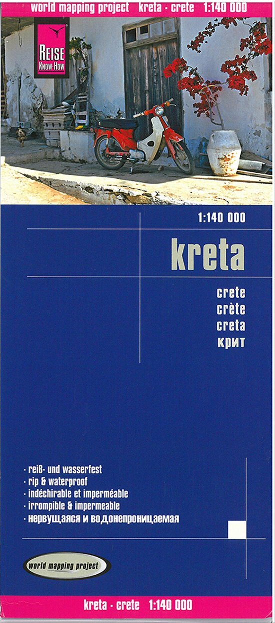Cover for Reise Know-How · Crete (1:140.000) (Kort) (2022)