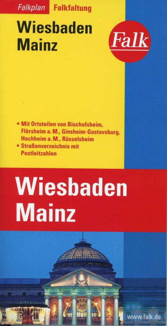 Cover for Falk Verlag · Falk Pl. Wiesbaden,Mainz,Falkfaltung (Book)