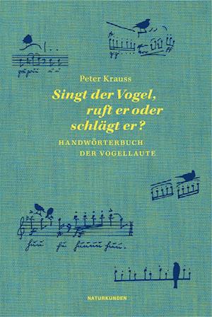 Cover for Krauss · Singt der Vogel, ruft er, oder s (Bok)