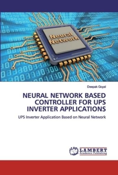Cover for Goyal · Neural Network Based Controller F (Buch) (2020)