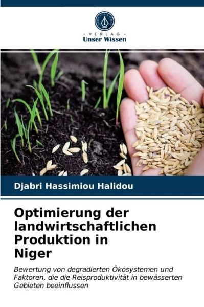 Cover for Djabri Hassimiou Halidou · Optimierung der landwirtschaftlichen Produktion in Niger (Taschenbuch) (2021)