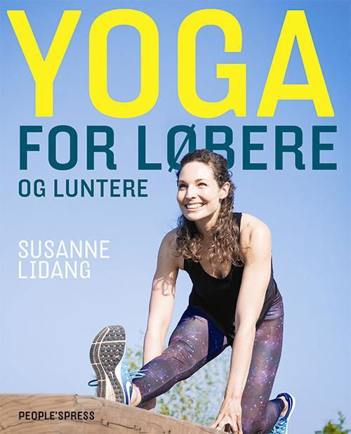 Cover for Susanne Lidang · Yoga for løbere (Bound Book) [1. Painos] (2017)