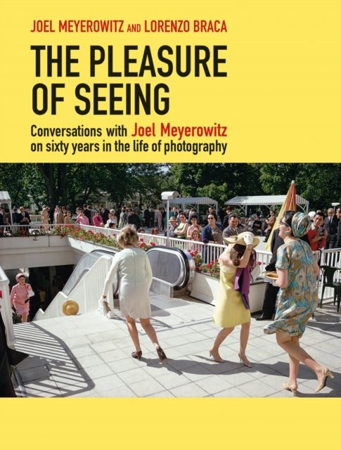 Cover for The Pleasure of Seeing: Conversations on Joel Meyerowitz's sixty years in the life of photography (Hardcover Book) (2023)