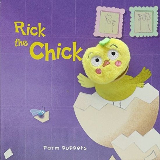 Cover for Farm Puppets Rick the Chick (Hardcover Book) (2017)
