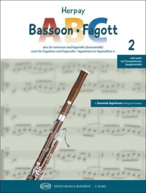 Cover for Agnes Herpay · Bassoon ABC 2 (Taschenbuch) (2022)