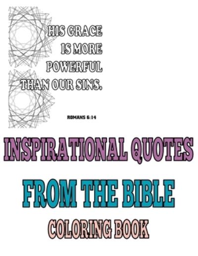 Cover for Kate Taylor Design · Inspirational quotes from the Bible coloring book (Paperback Book) (2021)