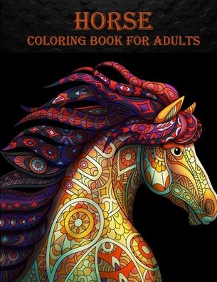 Cover for Braylon Smith · Horse Coloring Book For Adults (Pocketbok) (2020)