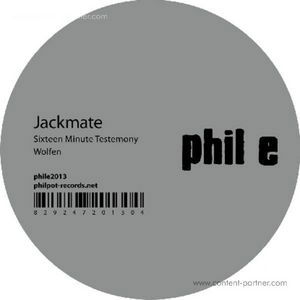 Cover for Jackmate · Sixteen Minute Testemony (12&quot;) (2012)