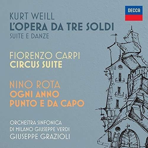 Cover for Giuseppe Grazioli · Weill: L'opera Da Tre Soldi (CD) (2016)