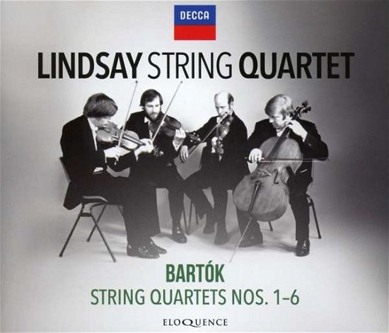 Cover for Lindsay String Quartet · Bartok String Quartets (CD) (2021)