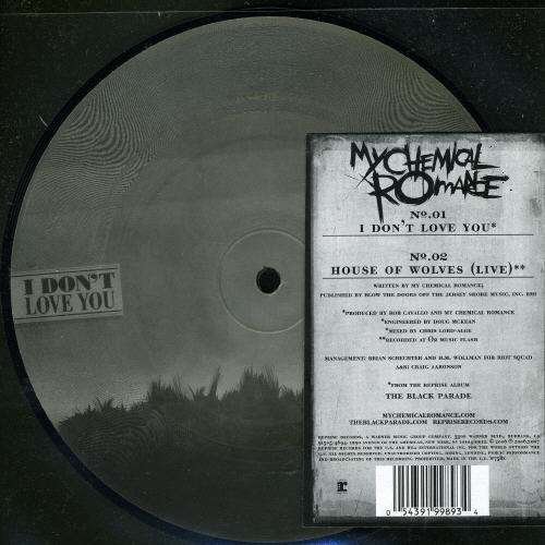 Cover for My Chemical Romance · I Don't Love You -2- (7&quot;) (2007)
